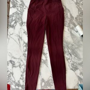 Lululemon Leggings - size 8 - Maroon